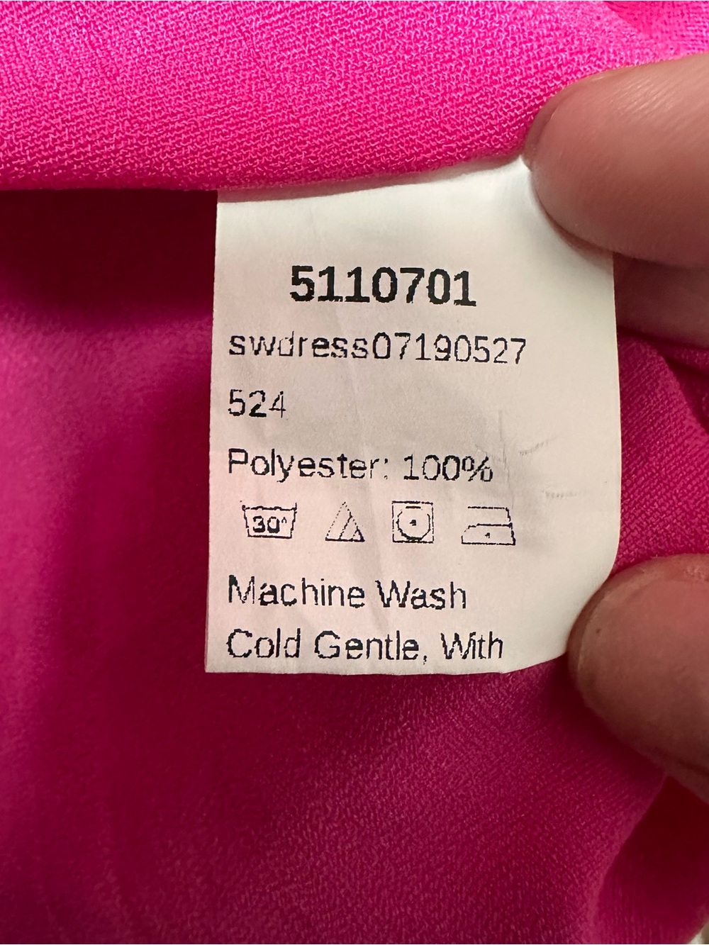 Open-Back Ruffle Sundress in Hot Pink - Picture 8 of 8